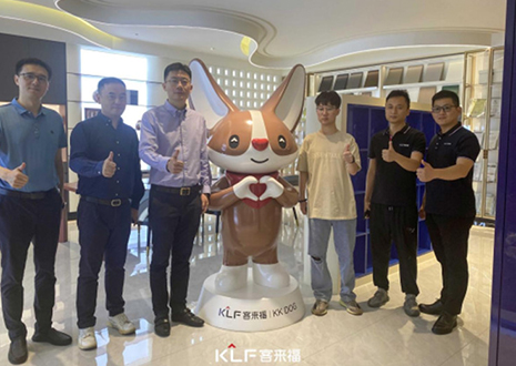 热烈欢迎中国建博会领导一行莅临九游会智能科技股份有限公司参观指导！